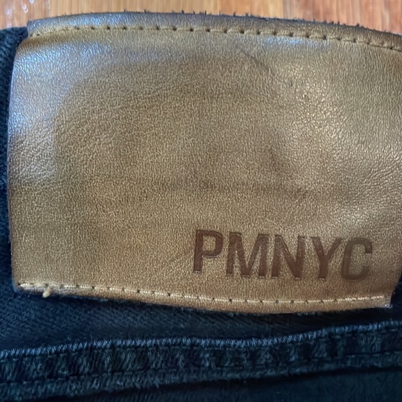 Peter Manning Designer Black Men’s Jeans tag size 31 x 25 Skinny Stretch - Picture 4 of 13